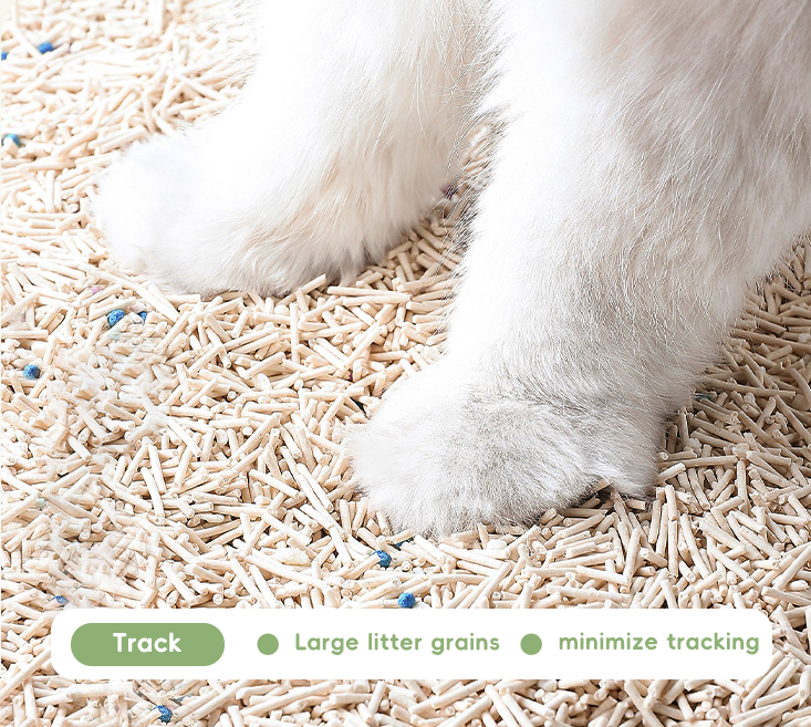 Tofu Bentonite Clay Cassava Mixed Clumping Cat Litter 2.3Kg