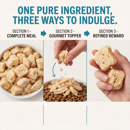 Freeze Dried Dog Food UK | Chicken & Duck High Protein Grain Free Treats