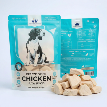 Freeze Dried Dog Food UK | Chicken & Duck High Protein Grain Free Treats