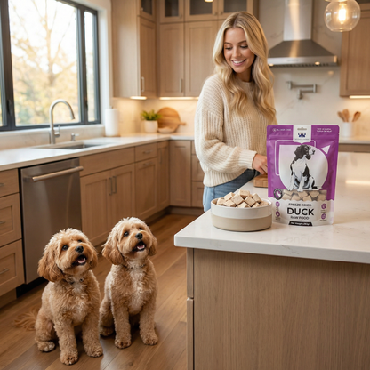 Freeze Dried Dog Food UK | Chicken & Duck High Protein Grain Free Treats