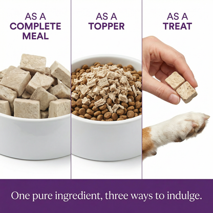 Freeze Dried Dog Food UK | Chicken & Duck High Protein Grain Free Treats