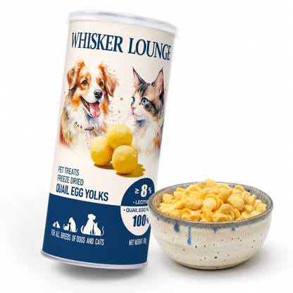 Freeze Dried Quail Egg Yolks 80g - Multi-angle Product Shot