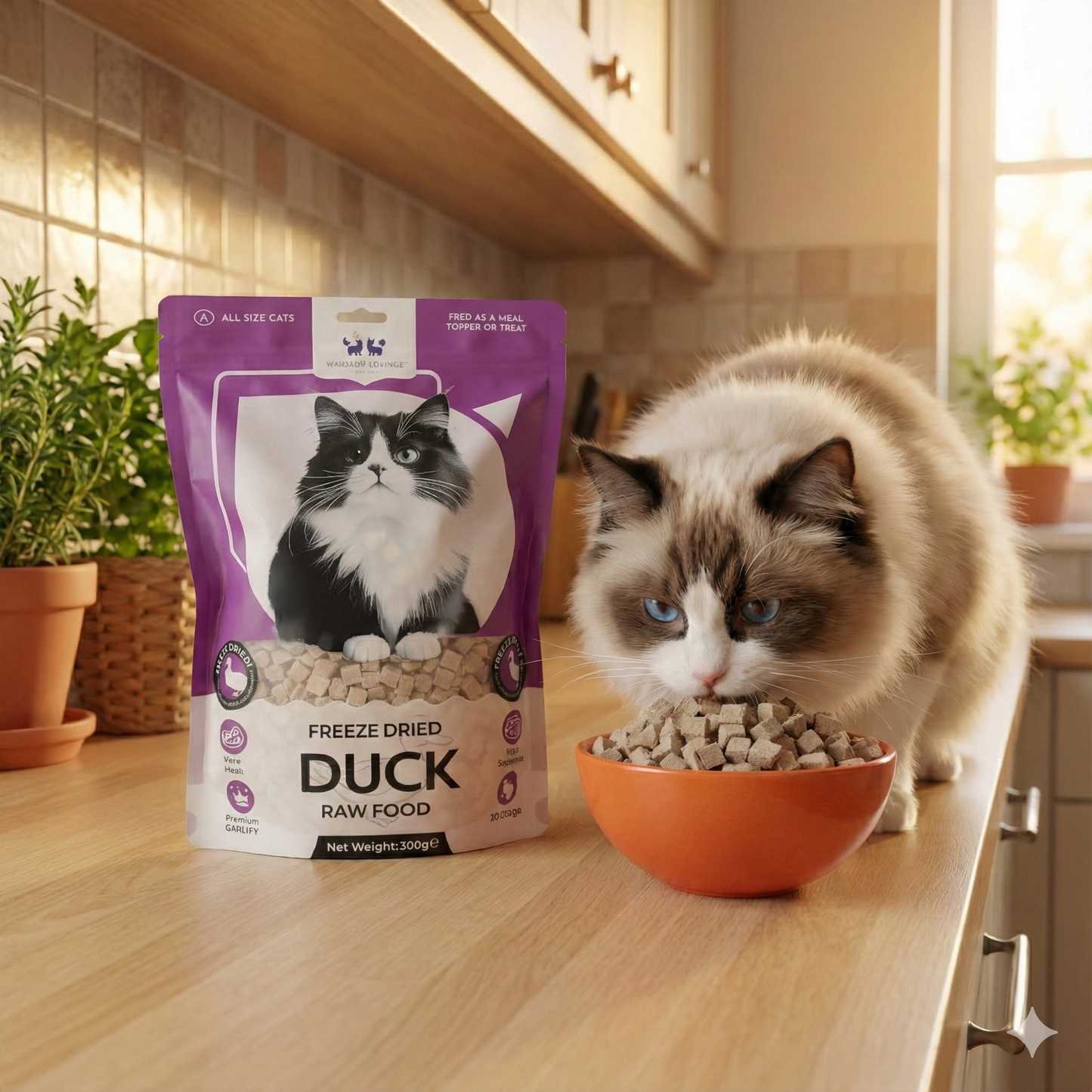 Freeze Dried Healthy Cat Treats 280g