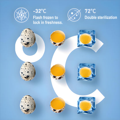Freeze Dried Quail Egg Yolks 80g