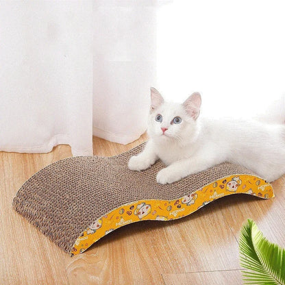 Cat scratcher board sisal surface detail